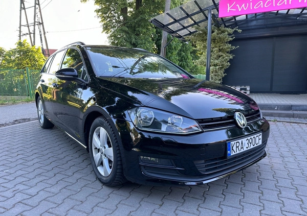 Volkswagen Golf cena 37950 przebieg: 154000, rok produkcji 2015 z Dobrodzień małe 352